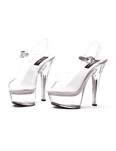 Brook (Clear) Adult Shoes by ELLIE SHOES