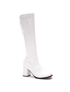 Gogo (White) Adult Boots by ELLIE SHOES