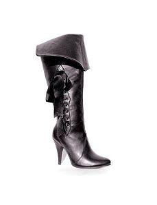 Pirate (Black) Adult Boots by ELLIE SHOES