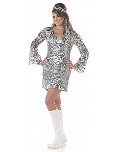 Disco Diva Plus Adult Costume by California Costume Collection