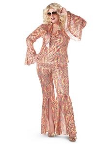 Disco-licious   Dancer Adult Plus Costume by California Costume Collection