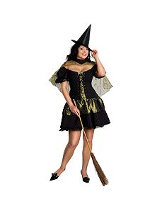 Sexy Wicked Witch Plus Adult Costume by Rubie's Costume Co