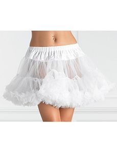 Tulle Petticoat (White) Plus by Leg Avenue