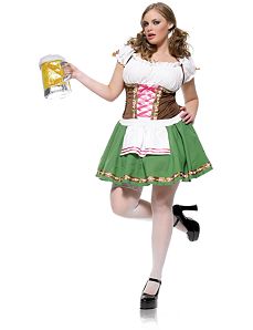 Gretchen Plus Adult Costume by Leg Avenue
