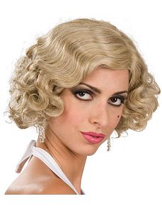 Flapper Wig Adult (Blonde) by Rubie's Costume Co