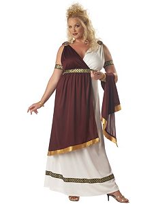 Roman Empress Adult (Plus) Costume by California Costume Collection