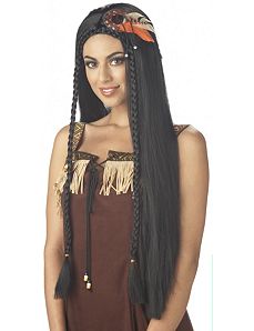 Sexy Indian Princess Adult Wig by California Costume Collection