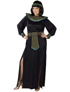 Black/Gold Cleopatra Adult Plus Costume by Fun World