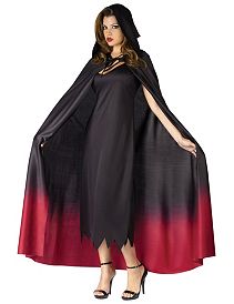 Ombre Hooded Adult Cape by Fun World