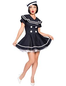 Pin-up Captain Adult Plus Costume by Roma Costume, Inc.