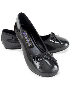 Star (Black) Adult Shoe by PLEASER