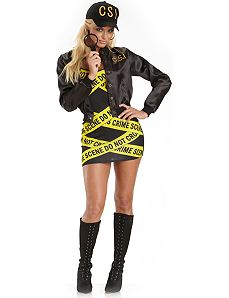 CSI Adult Plus Costume by Escante