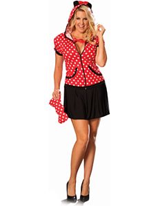Miss Mouse Plus Adult Costume by Elegant Moments
