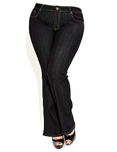 Firecracker Bootleg Jeans by City Chic