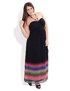 Vibration Border Maxi by City Chic