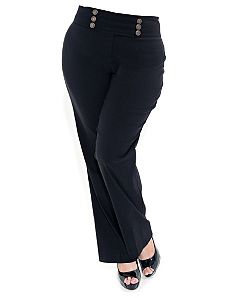 Military Bengaline Pants by City Chic