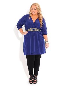 Divine Tunic with Belt by City Chic