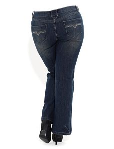 Dazzling Lurex Jeans by City Chic
