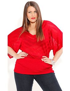 Highsea Stripe Sweater by City Chic