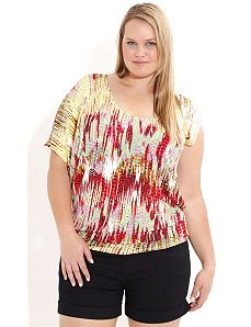 Crazy Snakey Top by City Chic