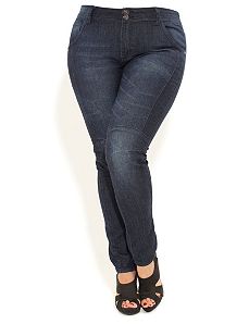Road Trip Skinny Jeans by City Chic