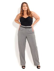 Girl Talk High Waist Pants by City Chic