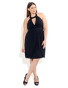 Peek-a- Boo Bindy Dress by City Chic