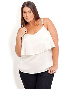 Chain Strap Top by City Chic