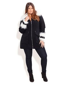 Ski Bunny Jacket by City Chic