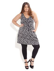 Foxy Mini Tunic by City Chic