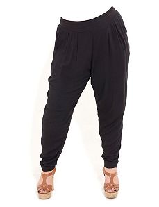 Relaxed Harem Pants by City Chic