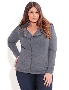 Snow Bunny Hoodie by City Chic