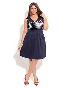 Hello Sailor Dress by City Chic