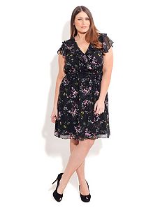 Chiffon Posey Dress by City Chic