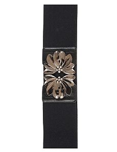 Flower Buckle Belt by City Chic