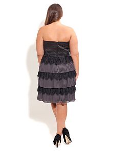 Tiered Tara Dress by City Chic