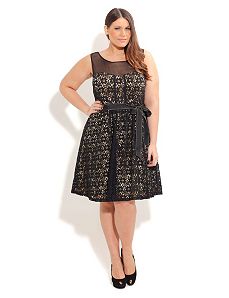 Lace Laura Dress by City Chic