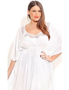 Embroided Kaftan by City Chic