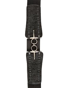 Cross Buckle Belt by City Chic