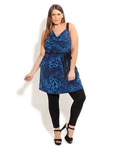 Animal Blues Tunic by City Chic