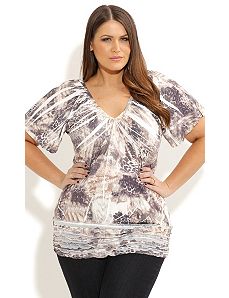 Crush Knit Jungle by City Chic