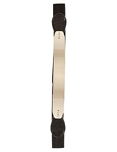 Metal Plate Belt by City Chic