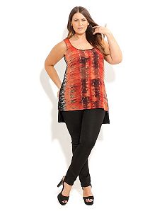 Tribal Panel Top by City Chic
