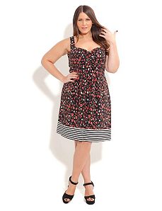 Cherry Charm Dress by City Chic
