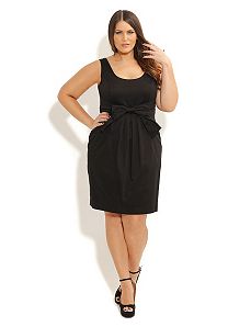 Bow Front Bella Dress by City Chic