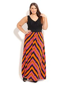 So Cute Stripe Dress by City Chic