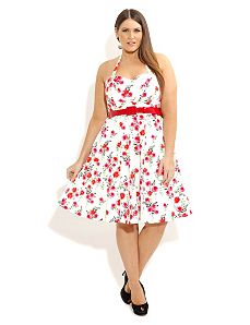 Rosey Posey Dress by City Chic