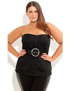Sexy Sequin Corset by City Chic