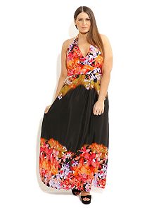 Tropicana Maxi Dress by City Chic