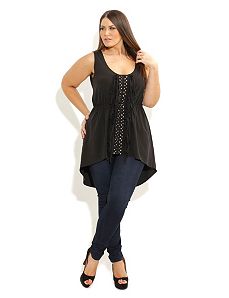 Super Fringe Tunic by City Chic